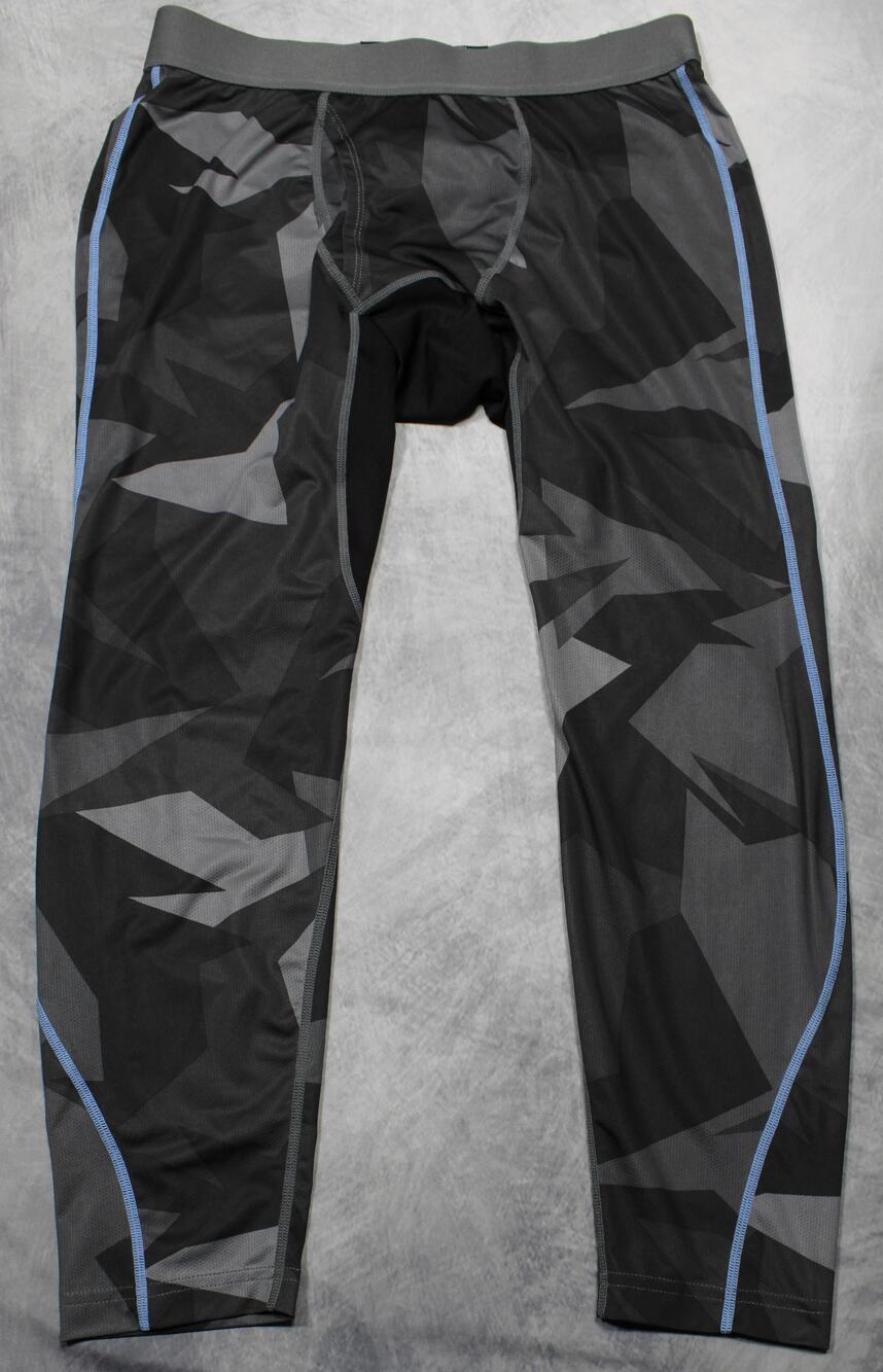 Klim Pants Mens Medium Gray Aggressor Cool 1.0 Compression Leggings Base Layer